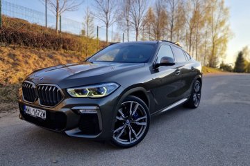 BMW X6 M50D / Salon Polska / Distronic / lasery /El klapa / El hak