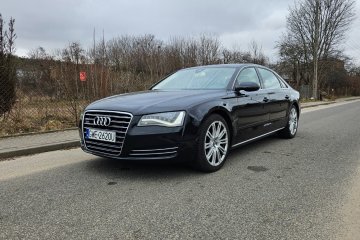 Audi A8 Long 3.0 TFSI / Skóra / Szyberdach / Soft close / Bose