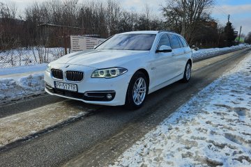 BMW F11 Lift 520D / Full led / Distronic / Skóra / Nawi / El klapa