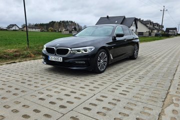 BMW G30 520D X-Drive / Sport Line / Polski Salon / II kpl kół /